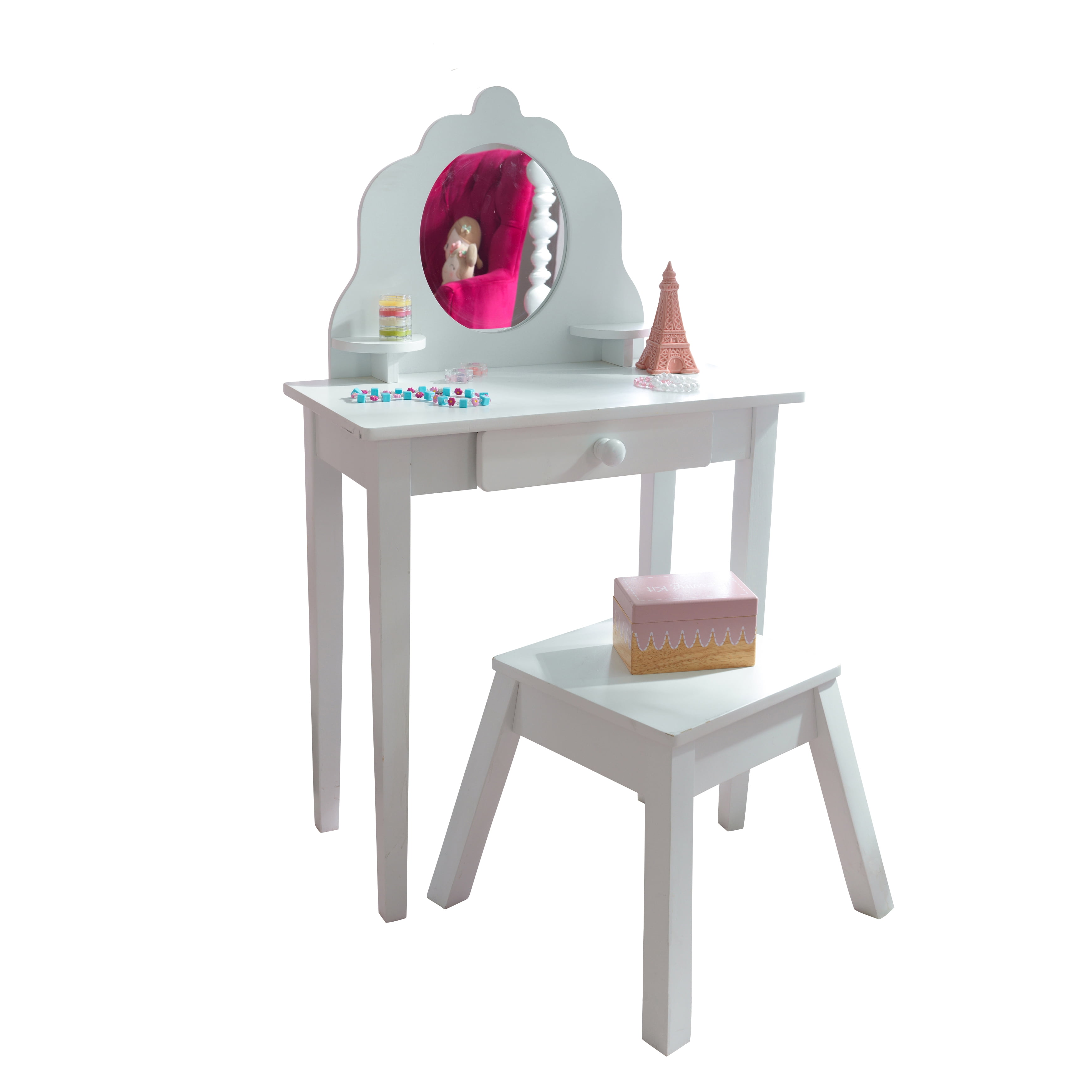kidkraft makeup vanity table