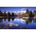 thumbnail image 2 of Leahy, Ike 14x10 White Modern Wood Framed Museum Art Print Titled - Grand Teton National Park XII, 2 of 4