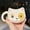 Yellow Ferret Cat, variant on Creative cat Ceramic Mug , Coffee Tea Cup ,Ceramic Milk Tea Cup Breakfast Morning Mug Office water cup-14.54 oz(Flower Skunk)