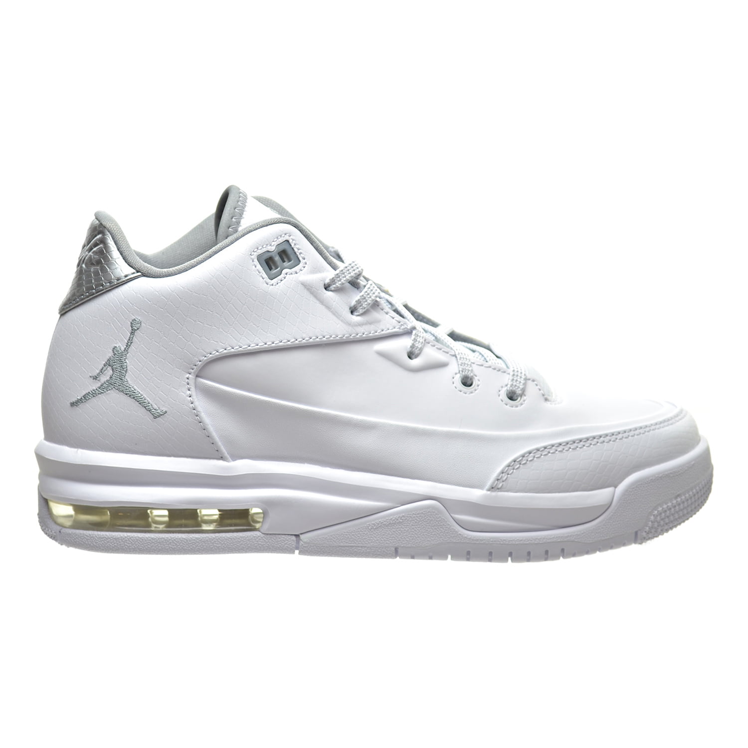 Seguro por favor confirmar Discriminatorio Jordan Flight Origin 3 BG Big Kid's Shoes White/Metallic Silver/White  820246-100 (5.5 M US) - Walmart.com