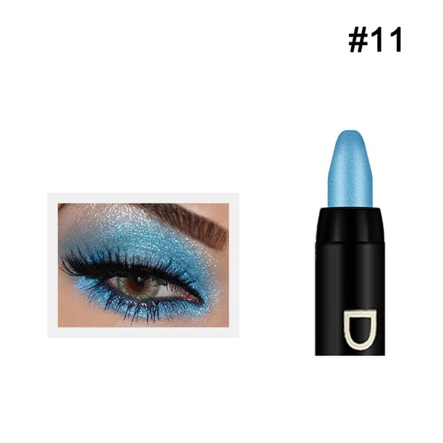 Waterproof Glitter Eyeshadow Stick, Long-lasting Rotating Eye Makeup Crayon, Shimmer Cream Shadow for Daily Wear & Compact Design, Multi-Color Options