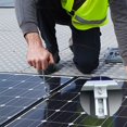 thumbnail image 2 of Solar Panel Bracket Kit, 12 Pcs Aluminium Mounting Rail 120mm, Solar Panel Mount 30mm/35mm, Z-Bracket Set, Center Clamps, Solar M, 2 of 7