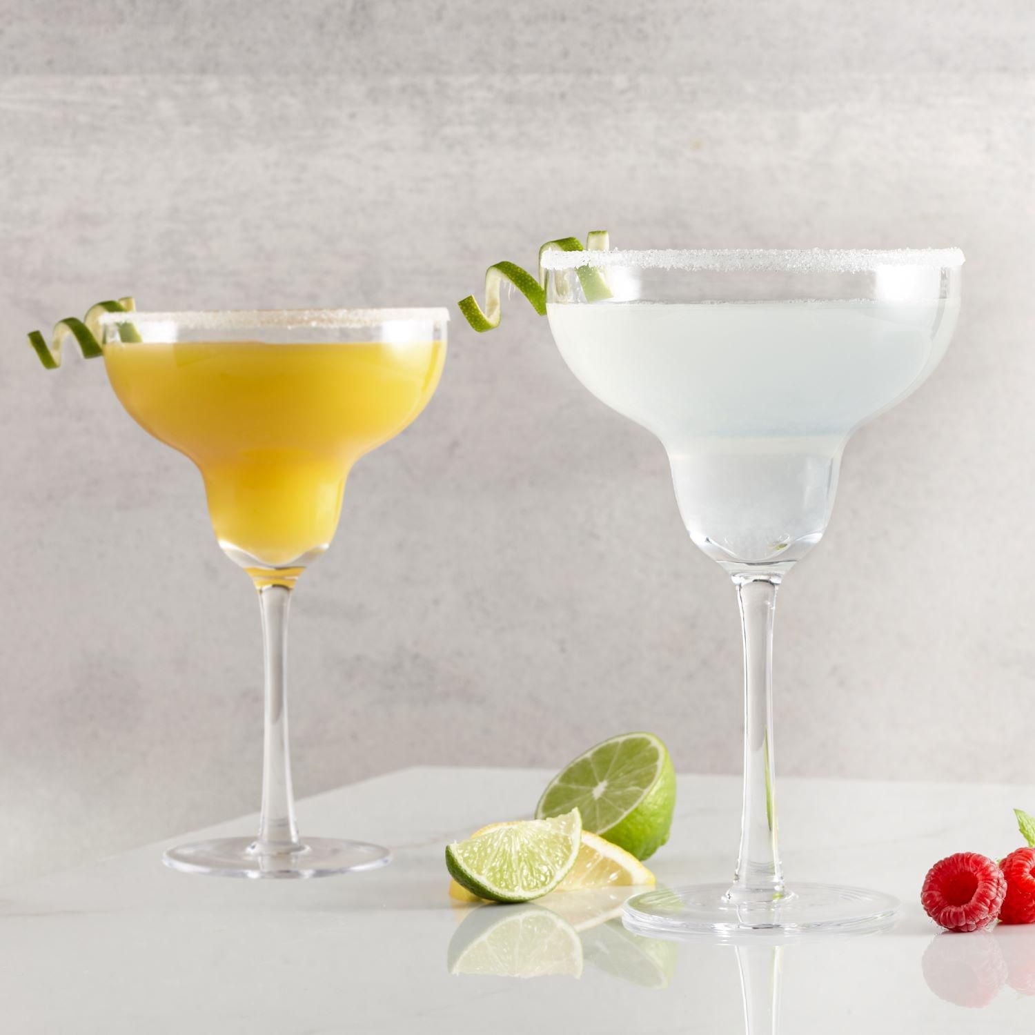 Margarita Coupe/Cocktail Stem Glass, Set of 2, 400ml/ 14 oz