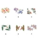 thumbnail image 2 of Adhesivo de pared de PVC Naiovety cubierta de inodoro con flores autoadhesivo, 2 of 6
