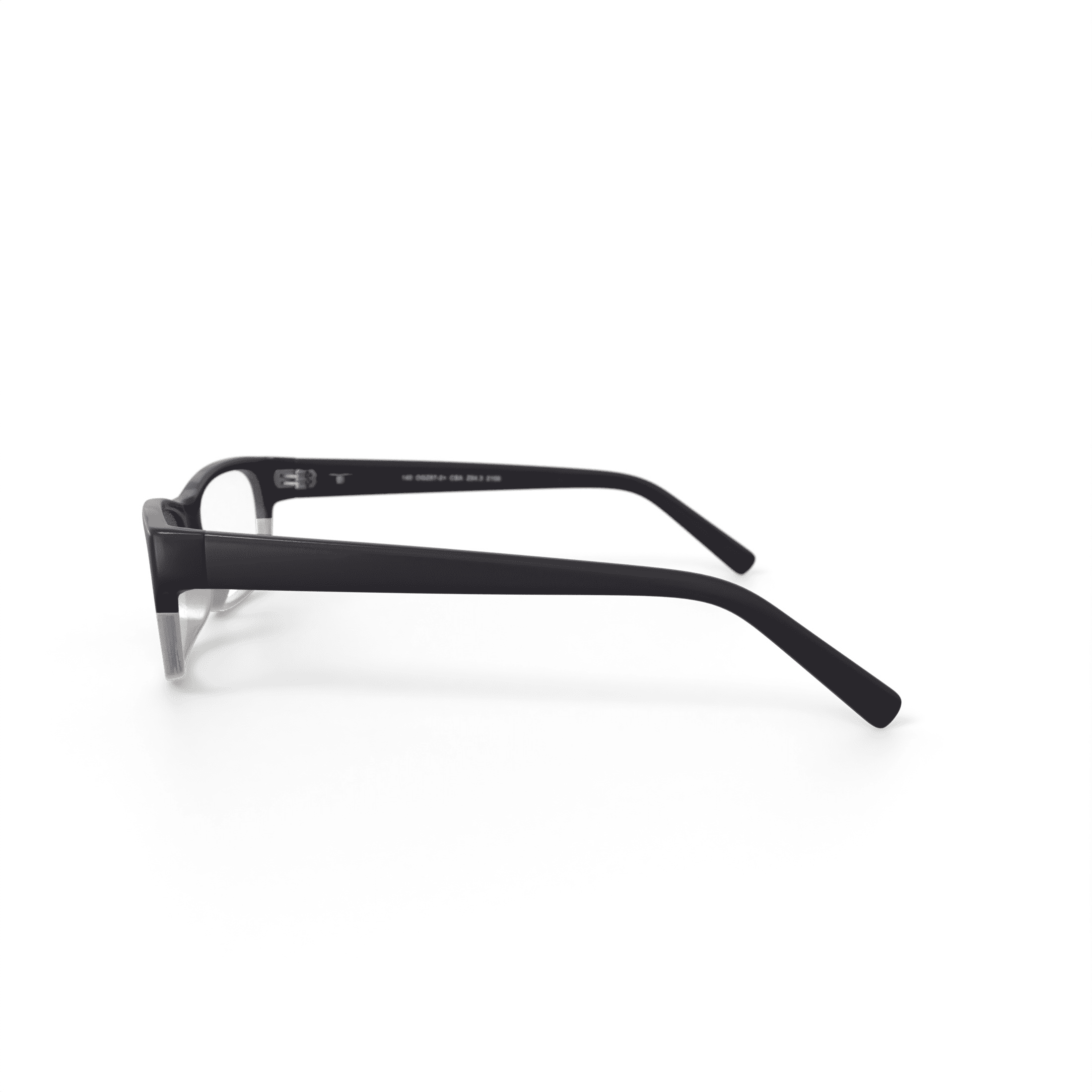 Hilco Vision A2 A015 Prescription Safety Glasses, Black/Clear, OSHA Compliant ANSI Z87.1
