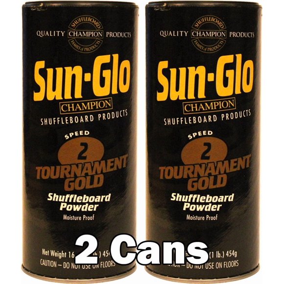 Cera en polvo para tejo Sun-Glo #2, paquete de 2 x 454 g