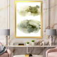 thumbnail image 3 of Designart 'Abstract Clouds In Dark Green I' Modern Framed Art Print, 3 of 4