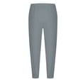thumbnail image 5 of Tumotour Cargo Pants for Men Elastic Waist Cuffed Pants Athletic Workout Running Joggers Drawstring with Pocket, 5 of 9