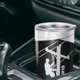 thumbnail image 4 of Personalized Lineman Insulated Tumbler With Lid Stainless Steel Thermal Cup 20oz Travel Mug Coffee Gifts Birthday Fathers Day For Him Lineworkers Dad Men Women Husband, 4 of 6