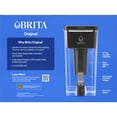 thumbnail image 5 of Brita 27-Cup Extra Large Plastic Water Filtration Dispenser, Black, BPA Free with 1 Standard Brita Filter, 5 of 13