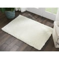 thumbnail image 4 of Nourison Malibu Shag Solid Shag Ivory 3' x 5' Area Rug, (3' x 5'), 4 of 7