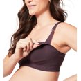 thumbnail image 5 of Cake Maternity Women's Maternity and Nursing Rock Candy Luxury Seamless Contour Bra (with removable pads), Choc Brown, Small, 5 of 6