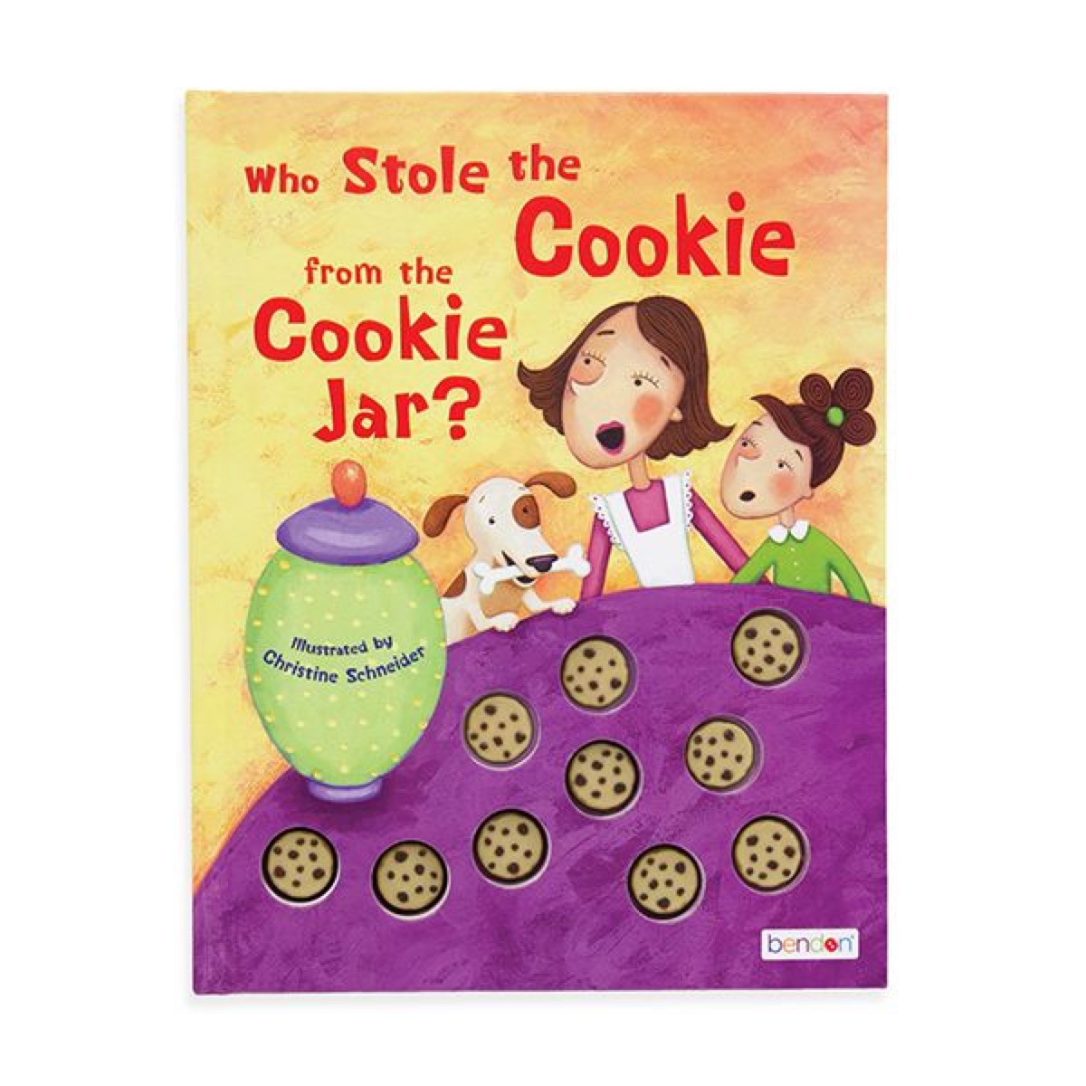 Who Stole the Cookie from the Cookie Jar 3D Children's Book Who Stole the Cookie from the Cookie Jar 3D Children's Book