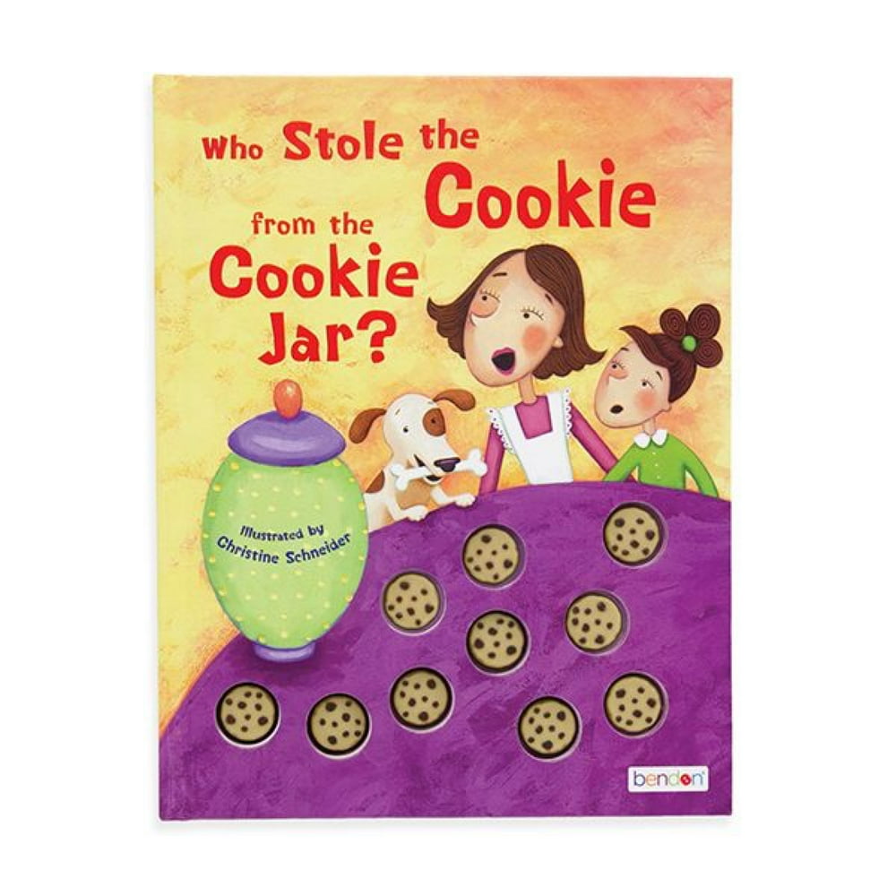 Who Stole the Cookie from the Cookie Jar 3D Children's Book Walmart