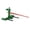 Green, variant on Titan Attachments 3 Point Gooseneck Tractor Trailer Hitch - Fits Category 1 Tractors, Green Finish, 2" Receiver Hitch, 2" Gooseneck Ball