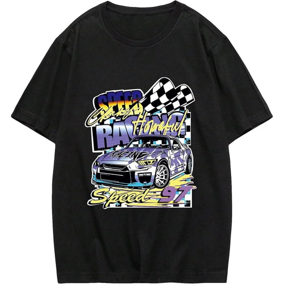 Men's Summer Graphic Short Sleeve Crewneck T-shirt Tee Shirts 10