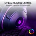thumbnail image 3 of Razer Kraken Kitty V2 USB PC Gaming Headset, Stream Reactive, Pokemon Gengar Edition, 3 of 12