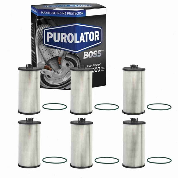 6 pc Purolator BOSS PBL45526 Engine Oil Filters for Oil Change Lubricant Filters Fits select: 2003-2010 FORD F250, 2003-2010 FORD F350