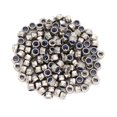 thumbnail image 1 of cSeao 100pcs M3 Nylon Inserted Self Locking Nuts 304 Stainless Steel, 1 of 4