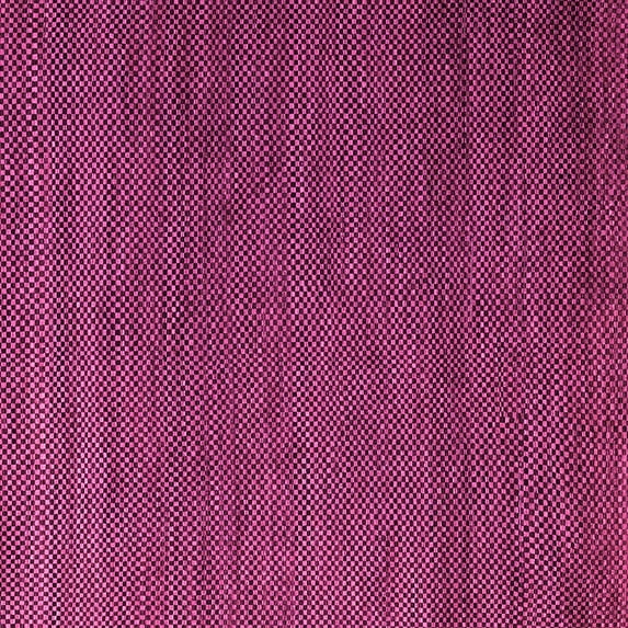 Ahgly Company Indoor Square Abstract Pink Modern Area Rugs, 6' Square