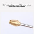 thumbnail image 5 of sruoe Water Hose Nozzle, Washing Water Gun, Pressure Washer Wands, Trigger Thumb Control Garden Hose Nozzle Sprayer, , Plastic Water Nozzle, Water Nozzle for Car Wash Cleaning, 5 of 7