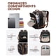 thumbnail image 2 of Mochila de viaje LOVEVOOK de 50 litros para mujeres y hombres con portátil de 17 pulgadas, color negro, 2 of 9