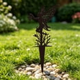 thumbnail image 5 of Lzobxe Garden Stake Decors Metal Yard Decorations Outdoor, Iron Dragonfly and Butterfly Pattern Ornaments for Indoor Lawn Pathway Patio Flower Pot, 5 of 9