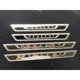 thumbnail image 1 of Juego de 4 protectores de umbral de puerta de acero para Peugeot 308 408 508 3008 2008 307, pedal de bienvenida de umbral de puerta ultrafino, 1 of 1