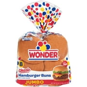 Wonder Jumbo Classic Hamburger Buns 8 ct Bag