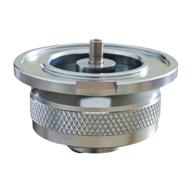 Adaptador de Tanque de Gas, Aleación de Aluminio, Adaptador de Cartucho Liviano, Convertidor de Gas de Cartucho para Cocinar, La Parrilla, Moch