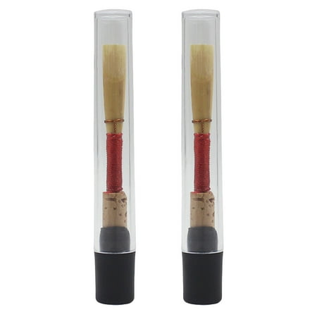 

2pcs Durable Oboe Reeds Instrument Accessory Oboe Whistle (Assorted Color)