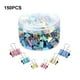 thumbnail image 4 of Advancent Paquete de 150 clips para suministros de oficina, accesorios de encuadernación resistentes al desgaste, organizador de papel, Clips de Almacenamiento y organización del hogar Vistoso, 4 of 6