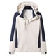 thumbnail image 1 of Chaquetas y abrigos casuales con capucha de manga larga para mujer, chaqueta deportiva para exteriores, resistente al viento, cálida, extraíble, para montañismo, chaqueta fina, abrigo de poliéster par, 1 of 2