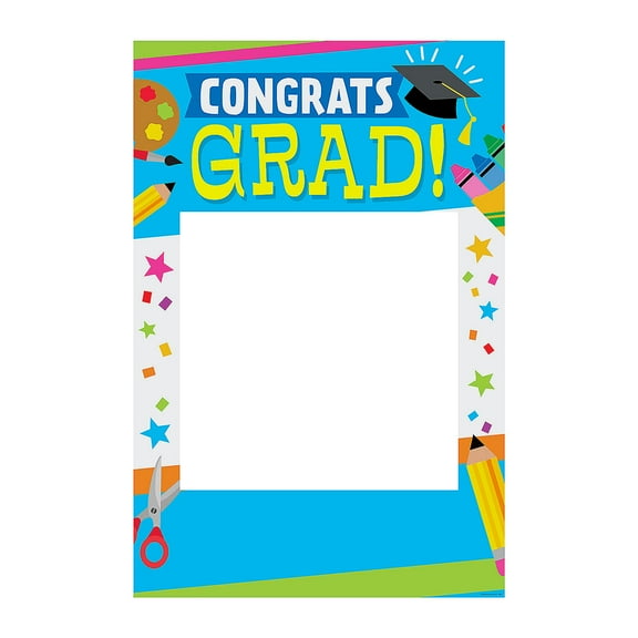 Elementary Grad Photo Booth Frame
