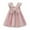 Pink, variant on KAOOCXU Toddler Kids Children Girls Summer Sleeveless Mesh Back Butterfly Princess Dress Party Clothes Trendy Dresses
