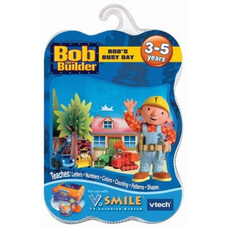 vtech - v.smile smartridge bob the builder
