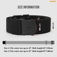 thumbnail image 6 of WHIPPY Men's Elastic Belt Non Metal Stretch Belt Nickel Free Web Belts for Jeans Pants Unisex, 6 of 6