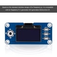 thumbnail image 2 of Placa de expansión HAT con pantalla OLED de 1,3 pulgadas para Raspberry Pi 2B/3B/Zero/Zero W, 2 of 10