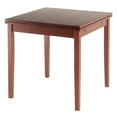 thumbnail image 5 of Winsome Wood Pulman 3-Pc Dining Set, Extendable Table & 2 Ladder-back Chairs, Walnut Finish, 5 of 10