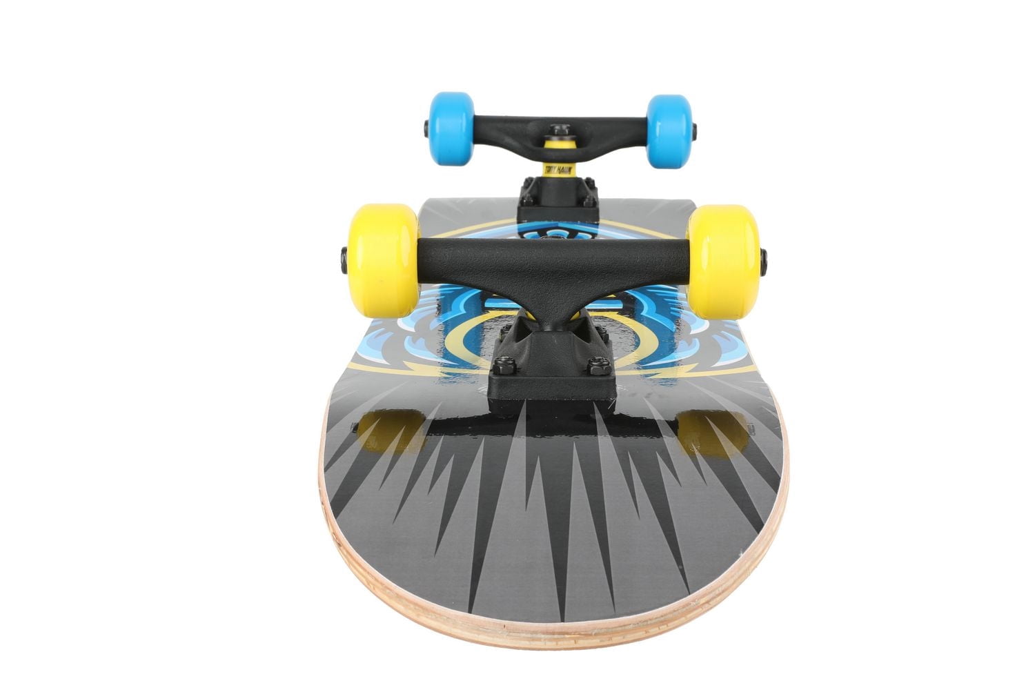 Planche à roulettes de 31 po. Popsicle Space Hawk de Tony Hawk avec pro trucks et roulements ABEC 1
