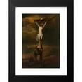 thumbnail image 2 of Anthony van Dyck 11x14 Black Modern Framed Museum Art Print Titled - St Francis at the Foot of the Cross (1606 - 1691), 2 of 5