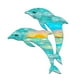 thumbnail image 1 of Pegatinas De Pared De Delfines, Pegatinas De Pared De Animales Subacuáticos Extraíbles Para Decoración De Dormitorio O Guardería 1 Par Cateissary HA036489-00, 1 of 6