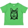 thumbnail image 3 of Inktastic Siberian Husky Sketch Portrait Boys or Girls Toddler T-Shirt, 3 of 5