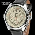 thumbnail image 2 of Mirar JARAGAR Reloj mecánico automático para hombre con correa de cuero Reloj de pulsera de moda Calendario Pantalla de fecha JARAGAR Mirar, 2 of 7