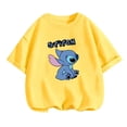 thumbnail image 4 of Conjunto de camiseta para niños, camiseta de dibujos animados de Disney Lilo Stitch, camiseta de manga linda de Stitch, camiseta gráfica Y2k, traje de camión para niñas y niños, 4 of 5