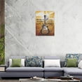 thumbnail image 6 of Guitar Wall Art Vintage Music Guitar Pictures Wall Decor Cool Rock Guitar Canvas Prints Painting Retro Musical Framed Artwork for Bathroom Living Room Bedroom 12"x16", 6 of 6