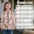 thumbnail image 7 of Uorisanigo Kids Girls Half Zip Pullover Sweatshirt Fall Trendy Pink Camo Hunting Quarter Zipper Cropped Sweatshirt Fashion Loose Long Sleeve Workout Shirts School Athletic Tops, 7 of 7