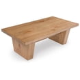 thumbnail image 6 of Signature Design by Ashley Kristiland Coffee Table with Storage Shelf, Light Brown, 6 of 7