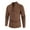 Brown, variant on Mens Medieval Pirate Shirt Steampunk Retro Solid Color Vintage Medieval Pullover Lace-up Shirt Long Sleeve Lapel Neck Mercenary Scottish Tops