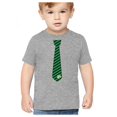 thumbnail image 1 of Tstars Boys Unisex Irish Clover Striped Tie Kids St Patricks Day Shamrock Shirts Gift for Boys Irish Shirt Pride Proud Irish Toddler Kids Graphic T Shirt, 1 of 11
